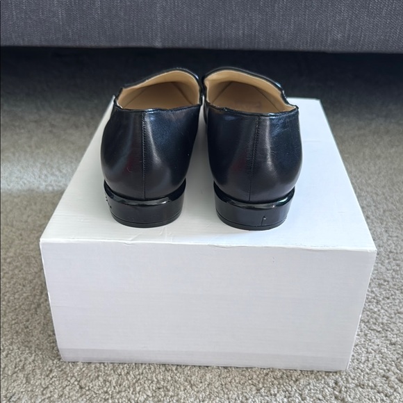 Nine West Black Patent Flats Sleek Design - Picture 3 of 3